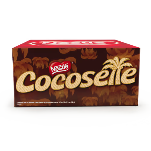 COCOSETTE® Maxi Coconut Cream Filled Wafer Display 18 units of 50 g